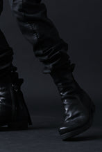 画像をギャラリービューアに読み込む, masnada BAGGY JEANS / REPURPOSED STRETCH (BLACK HAND SMEARED RESIN)