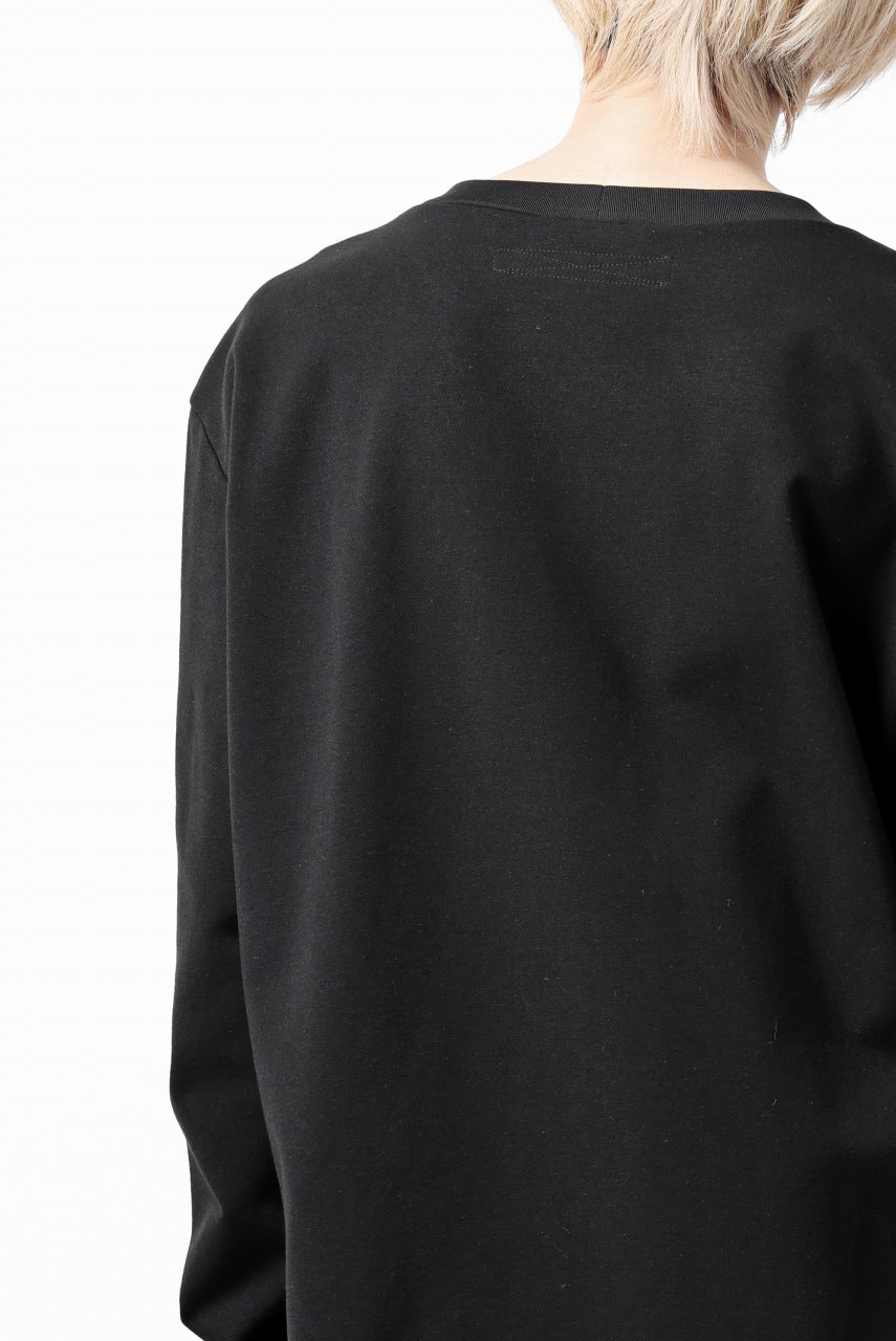 Load image into Gallery viewer, LEMURIA FLOWING LONG SLEEVE TOP / LUX-WARM® Premium (BLACK)