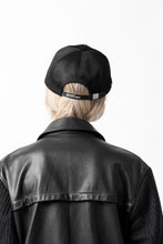 Load image into Gallery viewer, ISAMU KATAYAMA BACKLASH KANGAROO SUEDE MESH CAP (BLACK)