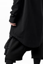 画像をギャラリービューアに読み込む, LEMURIA FLOWING LONG SLEEVE TOP / LUX-WARM® Premium (BLACK)