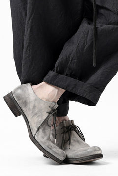 画像をギャラリービューアに読み込む, KLASICA GOSSE TWO TUCKED TROUSERS / SUMMER CHAMBRAY WOOL-LINEN (SHADOW)
