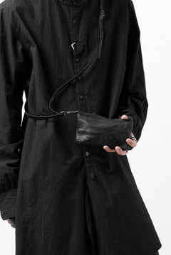 画像をギャラリービューアに読み込む, PAL OFFNER KEY BAG with STRAP HOLDER / CALF LEATHER (BLACK)