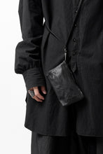 画像をギャラリービューアに読み込む, PAL OFFNER KEY BAG with STRAP HOLDER / CALF LEATHER (BLACK)