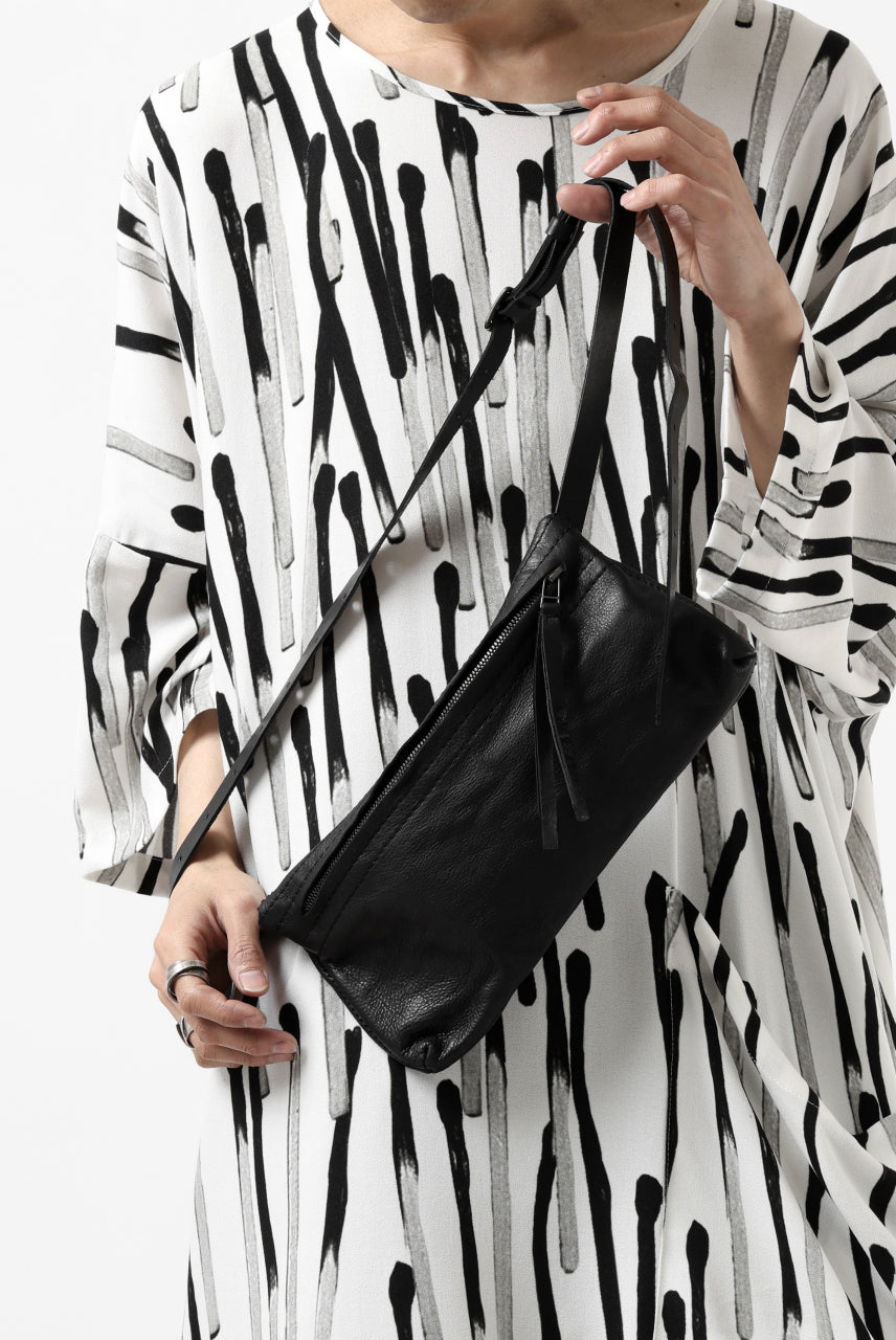 画像をギャラリービューアに読み込む, PAL OFFNER BELT BAG / CALF LEATHER (BLACK)