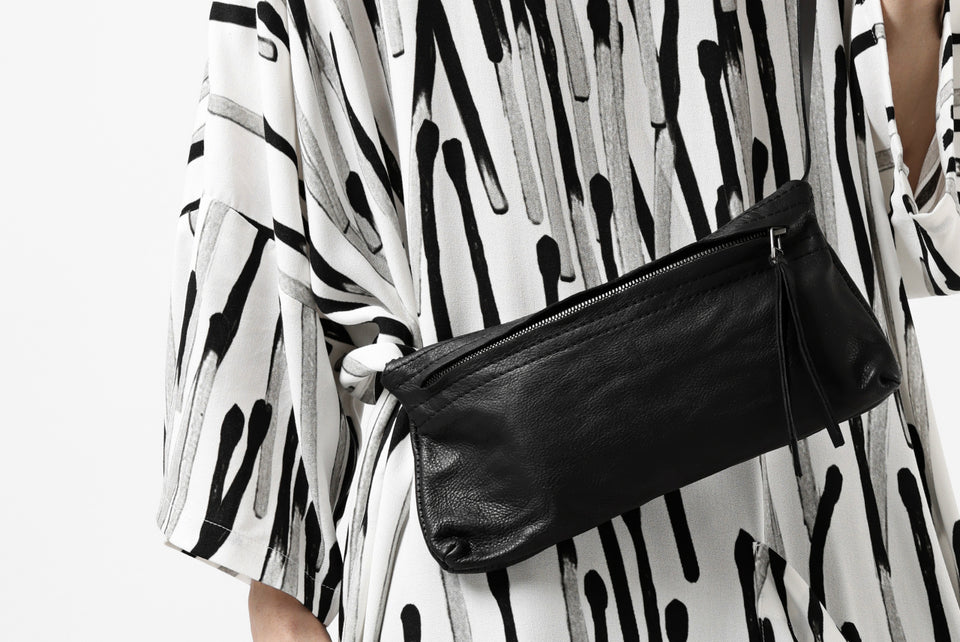 画像をギャラリービューアに読み込む, PAL OFFNER BELT BAG / CALF LEATHER (BLACK)