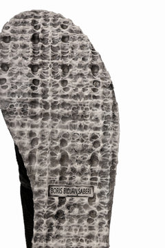 画像をギャラリービューアに読み込む, BORIS BIDJAN SABERI CANVAS FABRIC LACE UP MIDDLE BOOTS / OBJECT DYED & HAND-TREATED "BOOT4" (WEHR GRÜN)