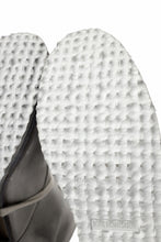 Load image into Gallery viewer, BORIS BIDJAN SABERI HORSE LEATHER LACE UP MIDDLE BOOTS / WASHED & HAND-TREATED "BOOT4" (LIGHT GREY)