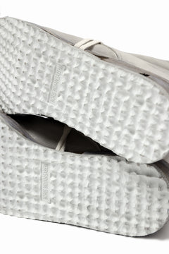 Load image into Gallery viewer, BORIS BIDJAN SABERI HORSE LEATHER LACE UP MIDDLE BOOTS / WASHED & HAND-TREATED "BOOT4" (LIGHT GREY)