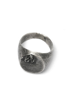 Load image into Gallery viewer, Holzpuppe Barnacle Vertical Oval Silver Ring (BR-519)