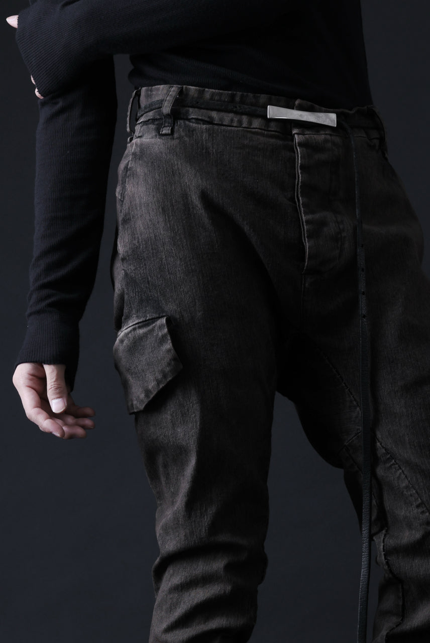 画像をギャラリービューアに読み込む, masnada SLIM JEANS / REPURPOSED STRETCH (TARNISHED DUST)