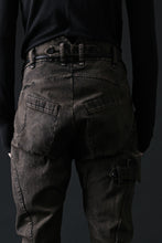 画像をギャラリービューアに読み込む, masnada SLIM JEANS / REPURPOSED STRETCH (TARNISHED DUST)