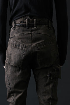 画像をギャラリービューアに読み込む, masnada SLIM JEANS / REPURPOSED STRETCH (TARNISHED DUST)