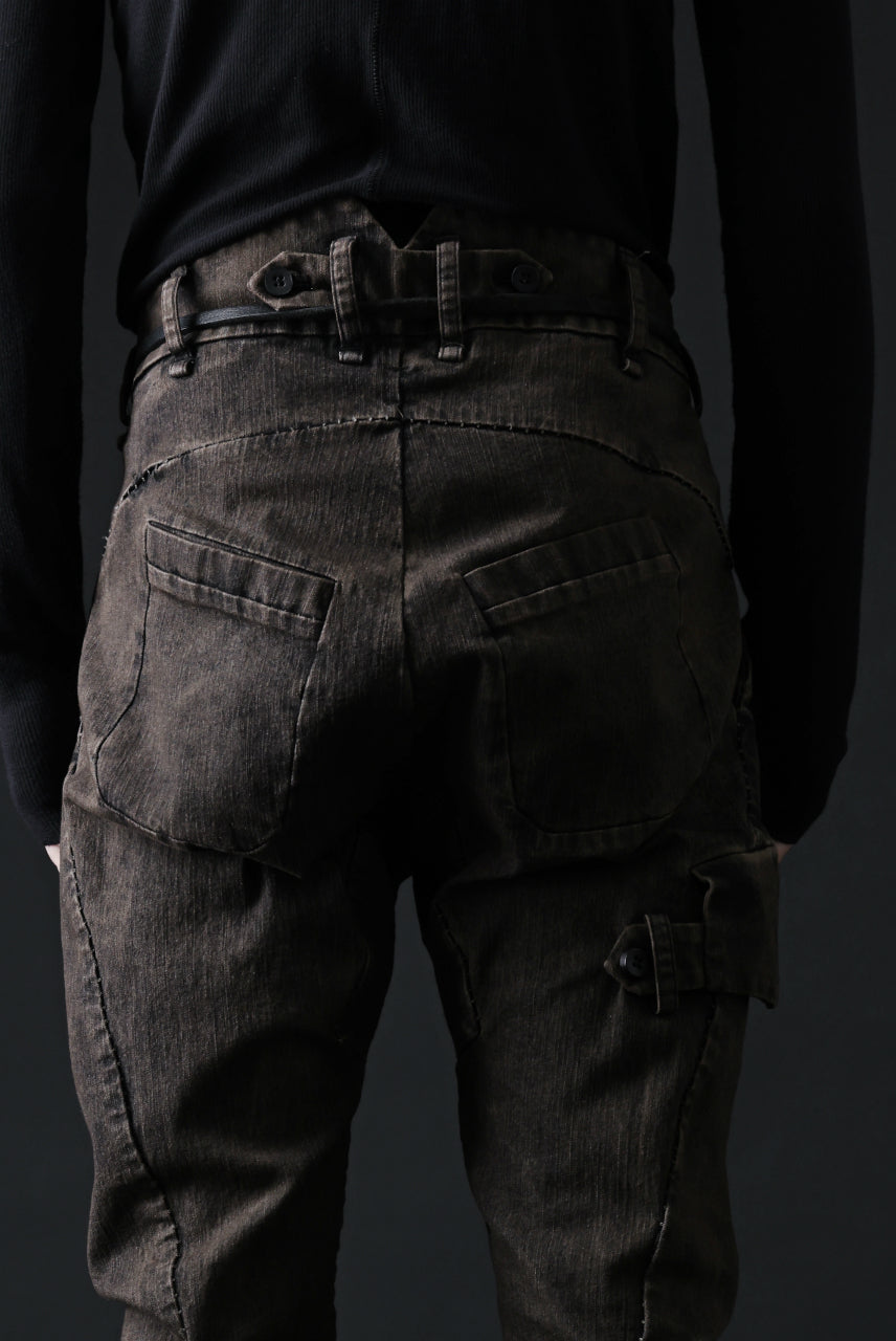 画像をギャラリービューアに読み込む, masnada SLIM JEANS / REPURPOSED STRETCH (TARNISHED DUST)