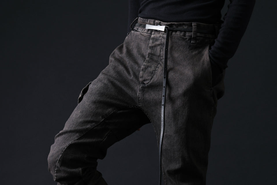 画像をギャラリービューアに読み込む, masnada SLIM JEANS / REPURPOSED STRETCH (TARNISHED DUST)