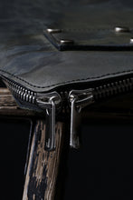 画像をギャラリービューアに読み込む, ierib onepiece clutch-bag / Marble Culatta (BLACK #C)