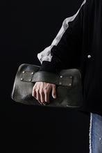 画像をギャラリービューアに読み込む, ierib onepiece clutch-bag / Marble Culatta (BLACK #C)