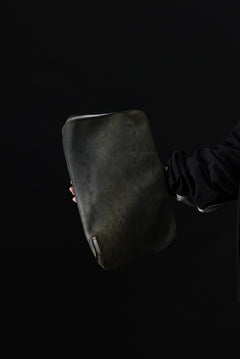 画像をギャラリービューアに読み込む, ierib onepiece clutch-bag / Marble Culatta (BLACK #C)