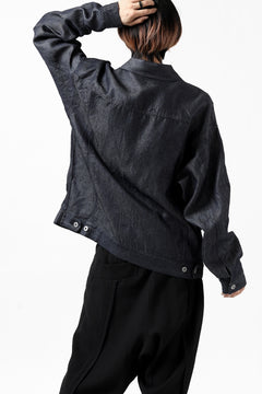 Load image into Gallery viewer, CAPERTICA BIG JEAN JACKET / LINEN DENIM (INDIGO)
