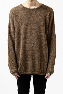 画像をギャラリービューアに読み込む, CAPERTICA ALPACA AIR KNIT SWEATER / BABY ALPACA FINEWOOL (CAMEL)