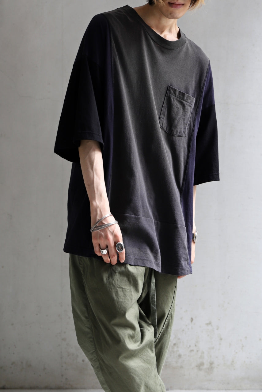 画像をギャラリービューアに読み込む, CHANGES VINTAGE REMAKE MULTI PANEL POC TEE (BLACK #E)