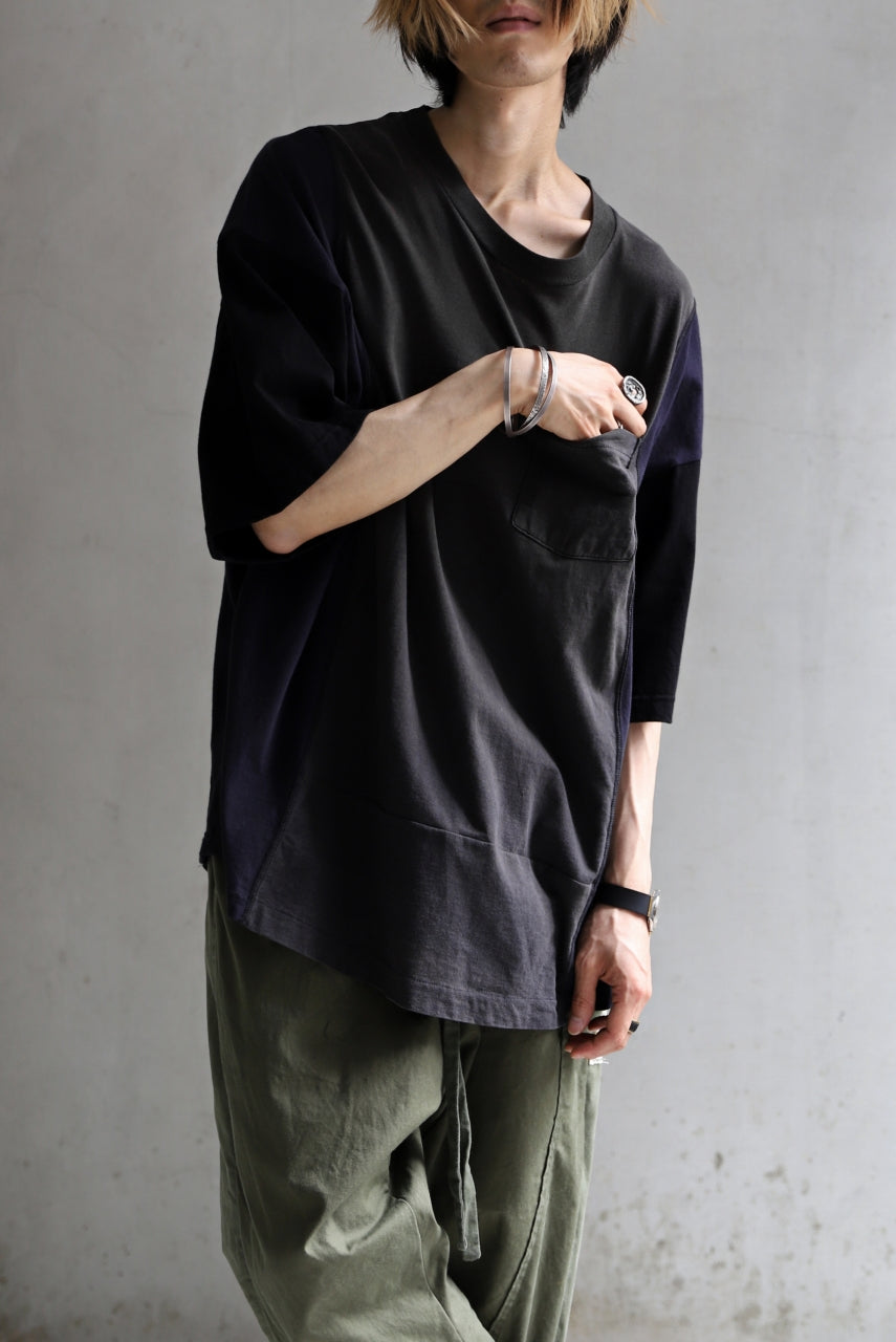画像をギャラリービューアに読み込む, CHANGES VINTAGE REMAKE MULTI PANEL POC TEE (BLACK #E)