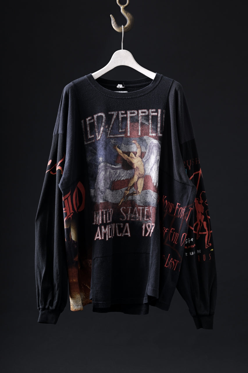 画像をギャラリービューアに読み込む, CHANGES VINTAGE REMAKE QUINTET PANEL LONG SLEEVE TEE (MULTI #C-LZ1)