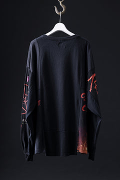 画像をギャラリービューアに読み込む, CHANGES VINTAGE REMAKE QUINTET PANEL LONG SLEEVE TEE (MULTI #C-LZ1)