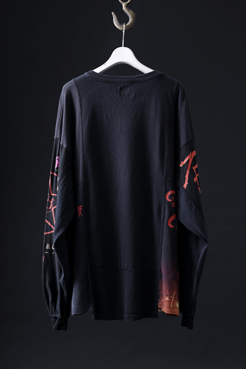 画像をギャラリービューアに読み込む, CHANGES VINTAGE REMAKE QUINTET PANEL LONG SLEEVE TEE (MULTI #C-LZ1)