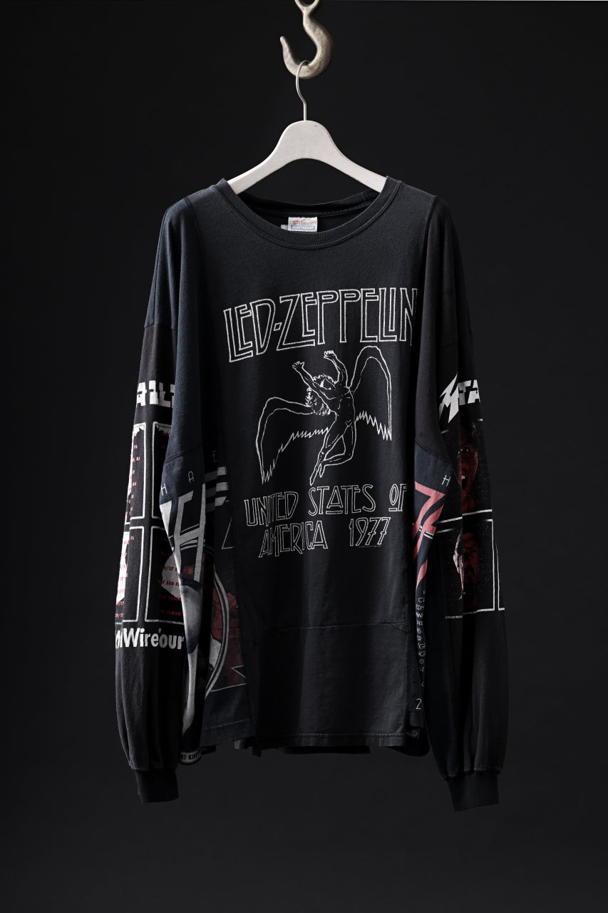 画像をギャラリービューアに読み込む, CHANGES VINTAGE REMAKE QUINTET PANEL LONG SLEEVE TEE (MULTI #D-LZ2)