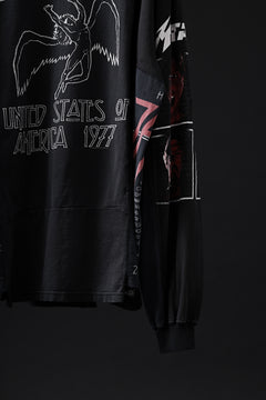 画像をギャラリービューアに読み込む, CHANGES VINTAGE REMAKE QUINTET PANEL LONG SLEEVE TEE (MULTI #D-LZ2)