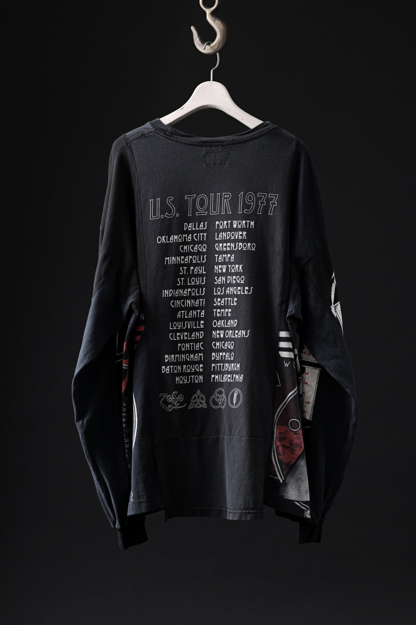 画像をギャラリービューアに読み込む, CHANGES VINTAGE REMAKE QUINTET PANEL LONG SLEEVE TEE (MULTI #D-LZ2)