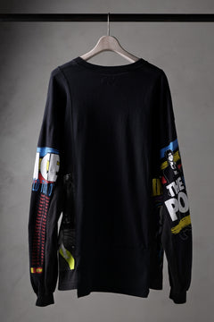 画像をギャラリービューアに読み込む, CHANGES VINTAGE REMAKE QUINTET PANEL LONG SLEEVE TEE (MULTI #A)