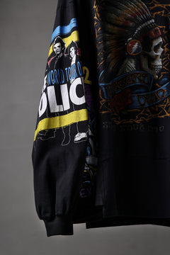 画像をギャラリービューアに読み込む, CHANGES VINTAGE REMAKE QUINTET PANEL LONG SLEEVE TEE (MULTI #A)