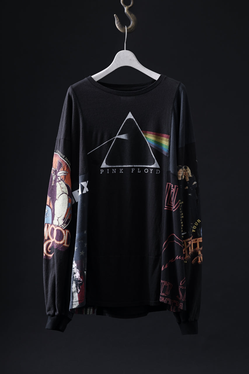 画像をギャラリービューアに読み込む, CHANGES VINTAGE REMAKE QUINTET PANEL LONG SLEEVE TEE (MULTI #A-PF1)