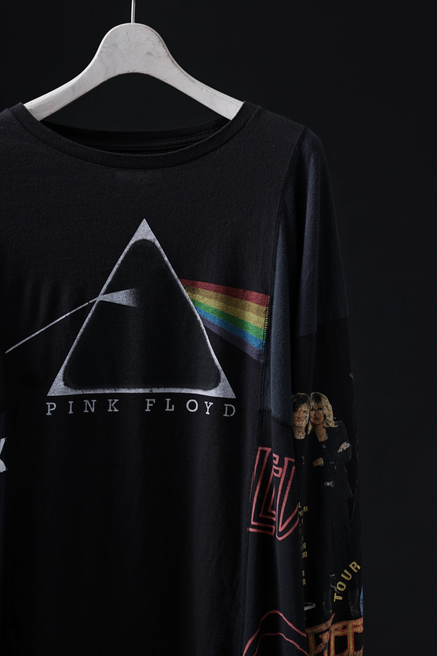 画像をギャラリービューアに読み込む, CHANGES VINTAGE REMAKE QUINTET PANEL LONG SLEEVE TEE (MULTI #A-PF1)