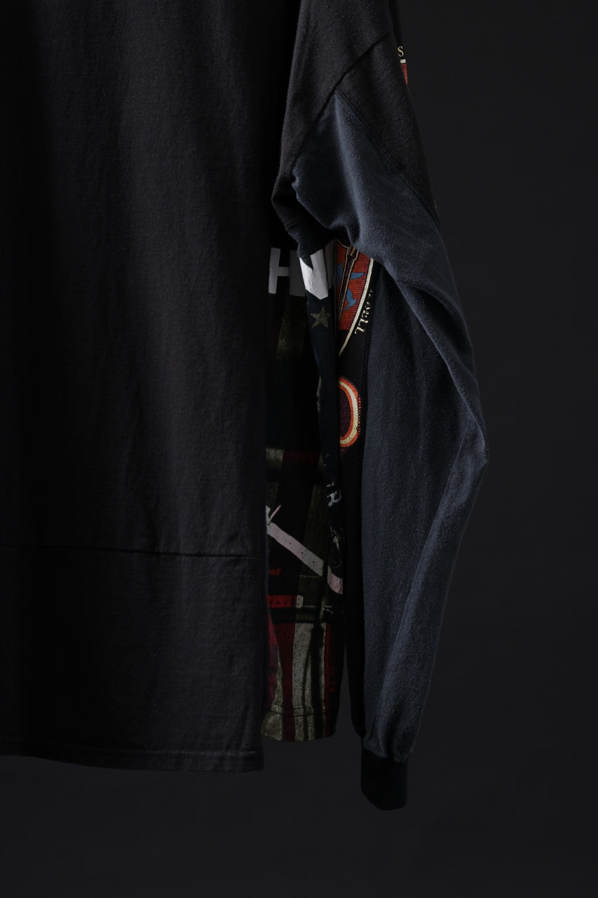 画像をギャラリービューアに読み込む, CHANGES VINTAGE REMAKE QUINTET PANEL LONG SLEEVE TEE (MULTI #A-PF1)