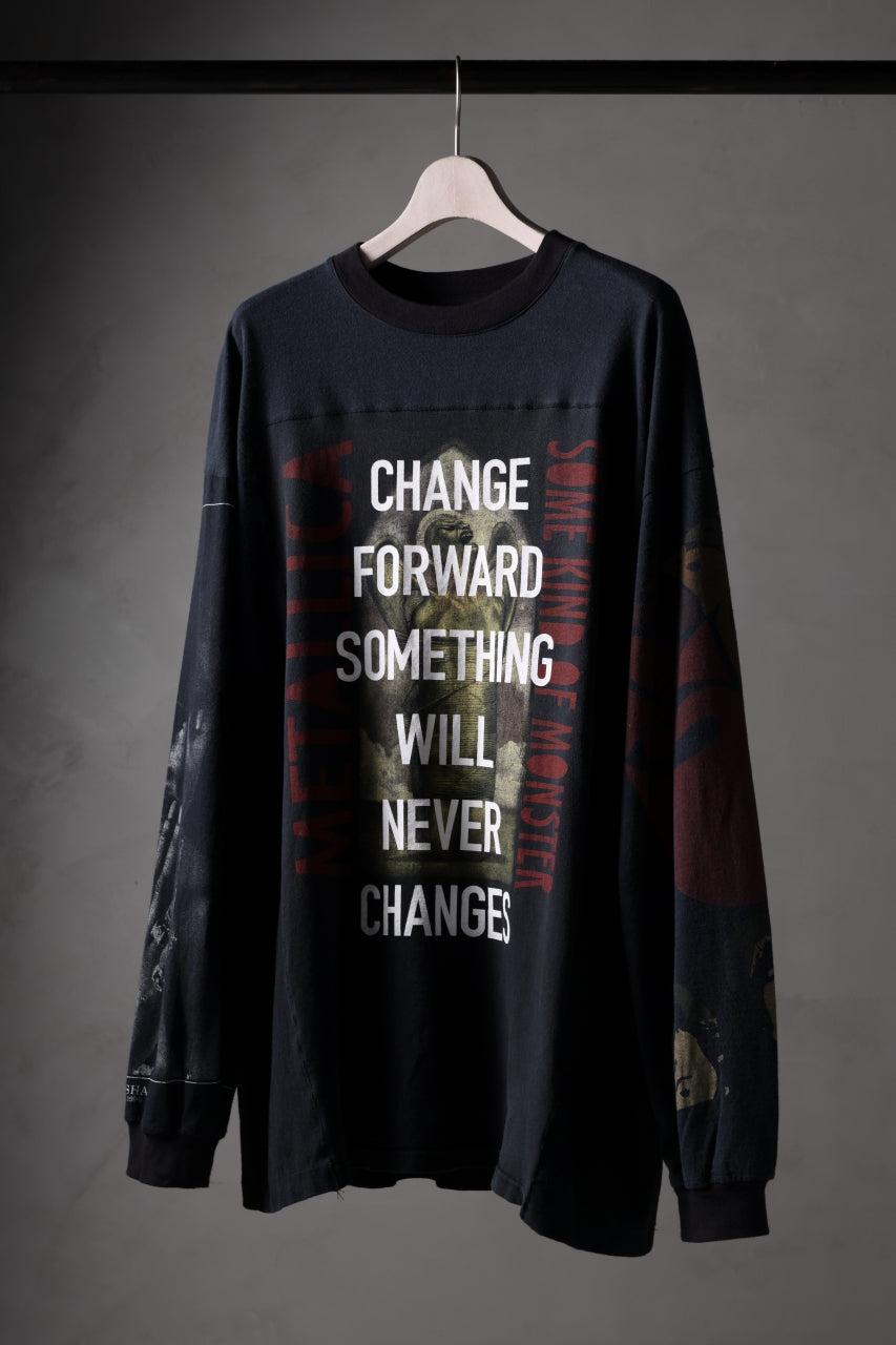 画像をギャラリービューアに読み込む, CHANGES VINTAGE REMAKE DOCKING PANEL LONG SLEEVE TEE (MULTI #A)