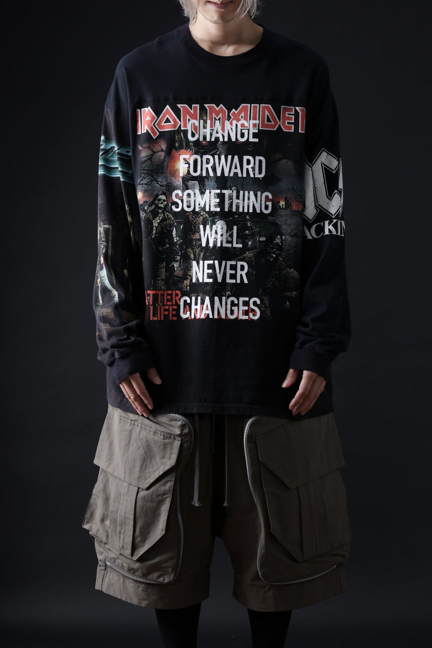 画像をギャラリービューアに読み込む, CHANGES VINTAGE REMAKE DOCKING PANEL LONG SLEEVE TEE (MULTI #B)