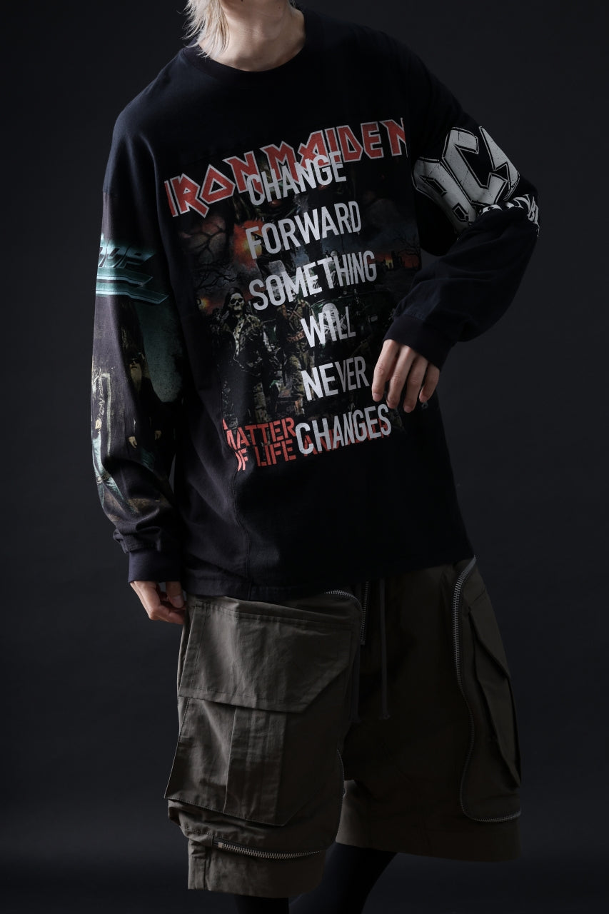 画像をギャラリービューアに読み込む, CHANGES VINTAGE REMAKE DOCKING PANEL LONG SLEEVE TEE (MULTI #B)