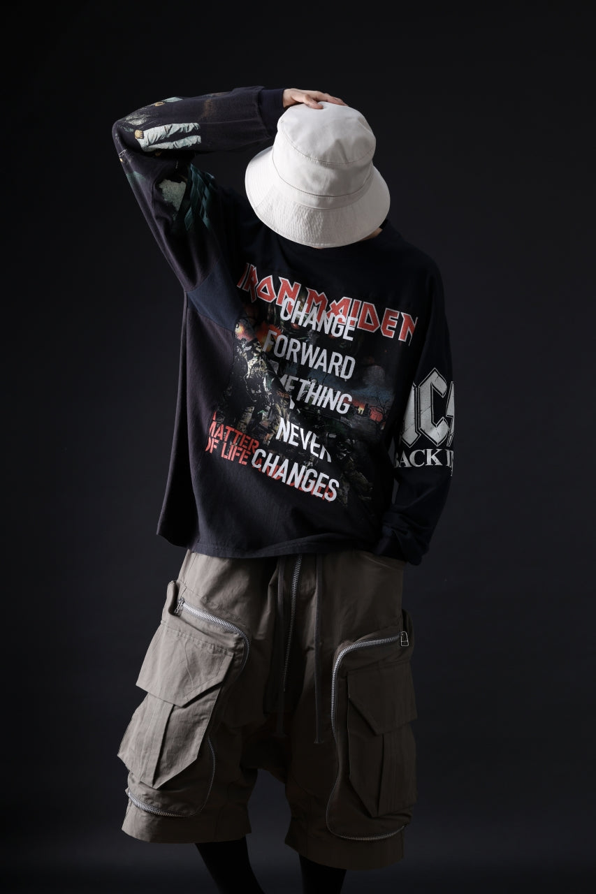 画像をギャラリービューアに読み込む, CHANGES VINTAGE REMAKE DOCKING PANEL LONG SLEEVE TEE (MULTI #B)