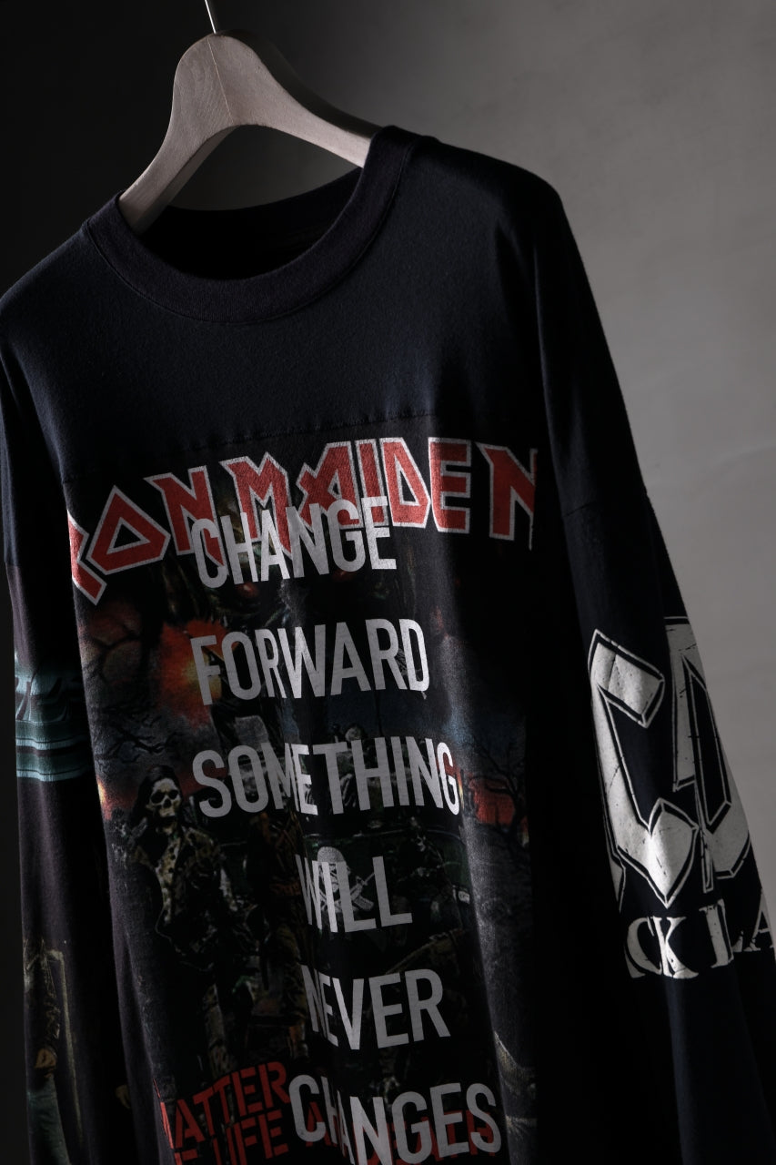 画像をギャラリービューアに読み込む, CHANGES VINTAGE REMAKE DOCKING PANEL LONG SLEEVE TEE (MULTI #B)