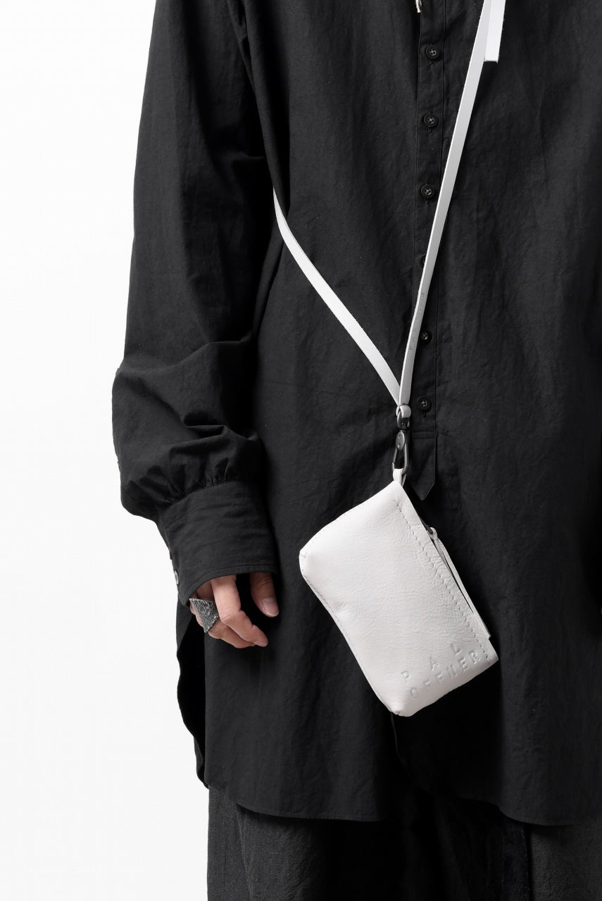 画像をギャラリービューアに読み込む, PAL OFFNER KEY BAG with STRAP HOLDER / CALF LEATHER (CEMENT)