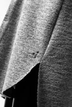 画像をギャラリービューアに読み込む, ierib MINIMAL SHIRT / COMPRESSED PILE KNIT (GREY)