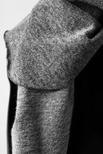 画像をギャラリービューアに読み込む, ierib MINIMAL SHIRT / COMPRESSED PILE KNIT (GREY)