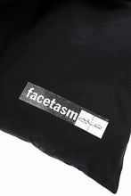 画像をギャラリービューアに読み込む, FACETASM x JIM LAMBIE LONG DOWN MUFFLER (BLACK)