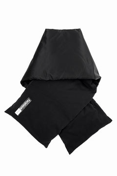 画像をギャラリービューアに読み込む, FACETASM x JIM LAMBIE LONG DOWN MUFFLER (BLACK)