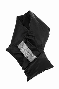 画像をギャラリービューアに読み込む, FACETASM x JIM LAMBIE LONG DOWN MUFFLER (BLACK)