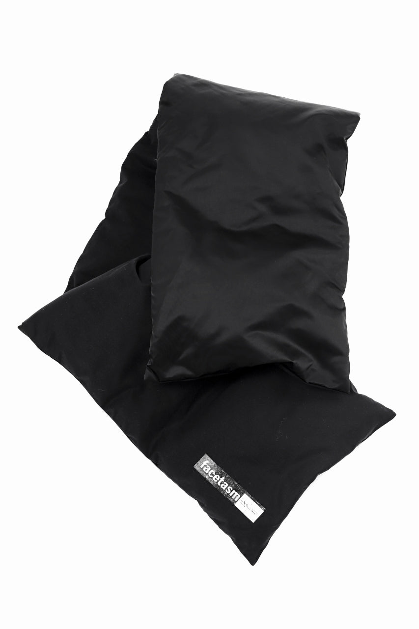 画像をギャラリービューアに読み込む, FACETASM x JIM LAMBIE LONG DOWN MUFFLER (BLACK)