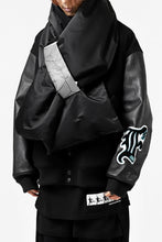 画像をギャラリービューアに読み込む, FACETASM x JIM LAMBIE LONG DOWN MUFFLER (BLACK)