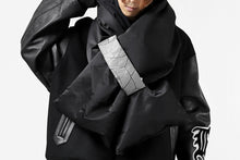画像をギャラリービューアに読み込む, FACETASM x JIM LAMBIE LONG DOWN MUFFLER (BLACK)